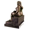 Image 6 : Nude Female and Male Bronze Statue