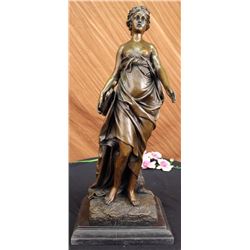 Beautiful Elephants Candle Holder Bronze Sculpture