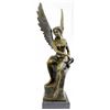 Image 1 : Nude Angel Bronze Sculpture on A marble base