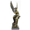 Image 9 : Nude Angel Bronze Sculpture on A marble base