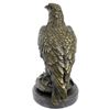 Image 8 : Elegant Eagle Bronze sculpture on A Marble base