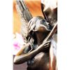 Image 8 : An Angel Rescuing Woman Bronze Sculpture on A Marble base