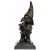 Image 1 : Gnome Dwarf bronze Sculpture on marble base