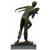 Image 7 : Dancers edition Bronze Sculpture on marble base