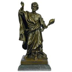 St. Paul Saint Religion Church Jesus Bronze Statue