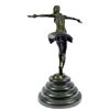 Image 8 : dancer bronze sculpture on marble base
