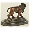 Image 6 : Lion Bronze Statue on marble base art Sculpture