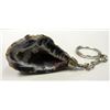 Image 4 : natural quartz crystal silver tone key chain