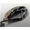 Image 5 : natural quartz crystal silver tone key chain