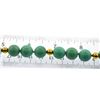 Image 3 : turquoise beads with gold tone clasp