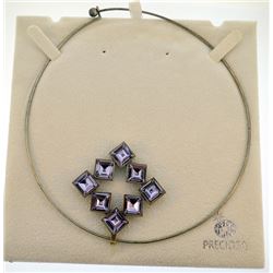 lovely preciosa crystal choker necklace