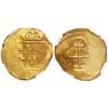 Image 1 : Mexico City, Mexico, cob 2 escudos, (1714)J, encapsulated NGC MS 62, from the 1715 Fleet.