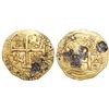 Image 1 : Lima, Peru, cob 8 escudos, 1712M, encrusted with coral (as found), from the 1715 Fleet ("Tricentenni