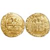 Image 1 : Lima, Peru, cob 8 escudos, 1713M, encapsulated NGC MS 63, finest known in NGC census, from the 1715