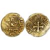 Image 1 : Bogota, Colombia, cob 8 escudos, 1744S, E-S to right (8-F to left), very rare, encapsulated NGC XF 4