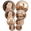 Image 1 : Four-coin set of proof 1, 1/2, 1/4 and 1/10 krugerrand, 2008, all encapsulated NGC PF 70 ULTRA CAMEO