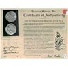 Image 2 : Potosi, Bolivia, cob 8 reales, Philip II, assayer C under erasure, very rare, Grade 1, ex-Research C
