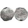 Image 1 : Potosi, Bolivia, cob 8 reales, (161)9T, Grade 2.