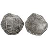 Image 1 : Potosi, Bolivia, cob 8 reales, 1(6)19T, Grade-2 quality but certificate missing.