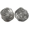 Image 1 : Potosi, Bolivia, cob 2 reales, 1617M, Grade 1, ex-Research Collection (Plate Coin).