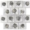 Image 1 : Lot of 7 Potosi, Bolivia, cob 2 reales, Philip III, various assayers (where visible), all Grade-1 or