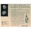 Image 2 : Panama, cob 2 reales, Philip II, assayer oB to left, Grade-2 quality (no Grade on certificate), ex-R