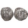 Image 1 : Potosi, Bolivia, cob 8 reales, (16)52E transitional Type IV, ex-Mastalir collection.