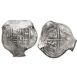 Mexico City, Mexico, cob 8 reales, (16)5(?)P.