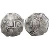 Image 1 : Potosi, Bolivia, cob 8 reales, 1677E.
