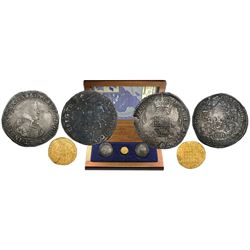 Promotional set of one gold ducat (Utrecht, United Netherlands, 1711), one portrait ducatoon (Braban