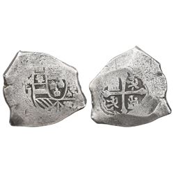 Mexico City, Mexico, cob 8 reales, Philip V, assayer J.
