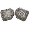 Image 1 : Mexico City, Mexico, klippe 8 reales, 1733MF.