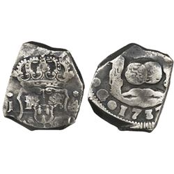 Guatemala, cob 4 reales, 1737J.