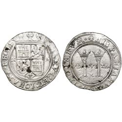 Mexico City, Mexico, 4 reales, Charles-Joanna, "Late Series," assayer R to left, mintmark M to left