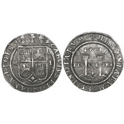 Mexico City, Mexico, 4 reales, Charles-Joanna, "Late Series," assayer L to right, mintmark M to left