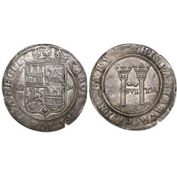 Mexico City, Mexico, 2 reales, Charles-Joanna, "Late Series," assayer G to left, mintmark M to right