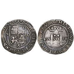 Mexico City, Mexico, 2 reales, Charles-Joanna, "Late Series," assayer O to right, mintmark oM to lef