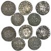 Image 1 : Lot of 5 Mexico City, Mexico, 1/2 reales, Charles-Joanna, "Late Series," assayers L and O (all diffe