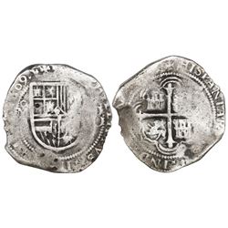 Mexico City, Mexico, cob 8 reales, 1609A, rare, ex-Sao Jose (1622).