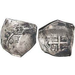 Mexico City, Mexico, cob 8 reales, (1)728(D), very rare, ex-Rooswijk (1739).