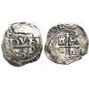 Image 1 : Mexico City, Mexico, cob 1/2 real, Philip III, assayers F (upper left) and oD (bottom center), mintm