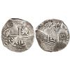 Image 1 : Potosi, Bolivia, cob 8 reales, 1663E.