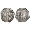 Image 1 : Potosi, Bolivia, cob 8 reales, 1696VR.