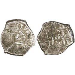 Potosi, Bolivia, cob 8 reales, 1706Y.
