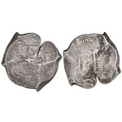 Potosi, Bolivia, cob 8 reales, 1718Y.