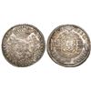 Image 1 : Brazil (Bahia mint), 960 reis, Joao VI, 1820-B, "BARS" variety, struck over a Lima, Peru, bust 8 rea
