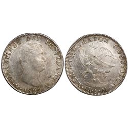 Mexico City, Mexico, 8 reales, 1822JM, Iturbide.