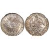 Image 1 : Guanajuato, Mexico, cap-and-rays 8 reales, 1859PF, encapsulated NGC MS 63.