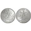 Image 1 : Mexico City, Mexico, 1 peso, "Caballito," 1913, even-spaced date variety, encapsulated NGC MS 64.