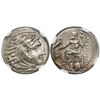 Image 1 : Kingdom of Macedon, AR drachm, Alexander III ("the Great"), 336-323 BC, Miletos mint, encapsulated N